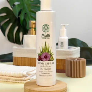 Creme Finalizador com Oliva e Argan - Hidratação e Recuperação