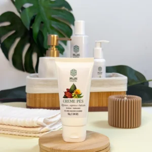Creme hidratante para os pés