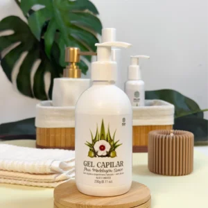 Gel Gelatina Capilar Natural - Algas Marinhas, Aloe e Hibisco