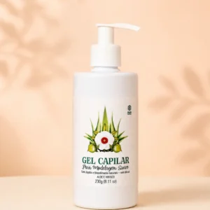 Gel Gelatina Capilar Natural - Algas Marinhas, Aloe e Hibisco